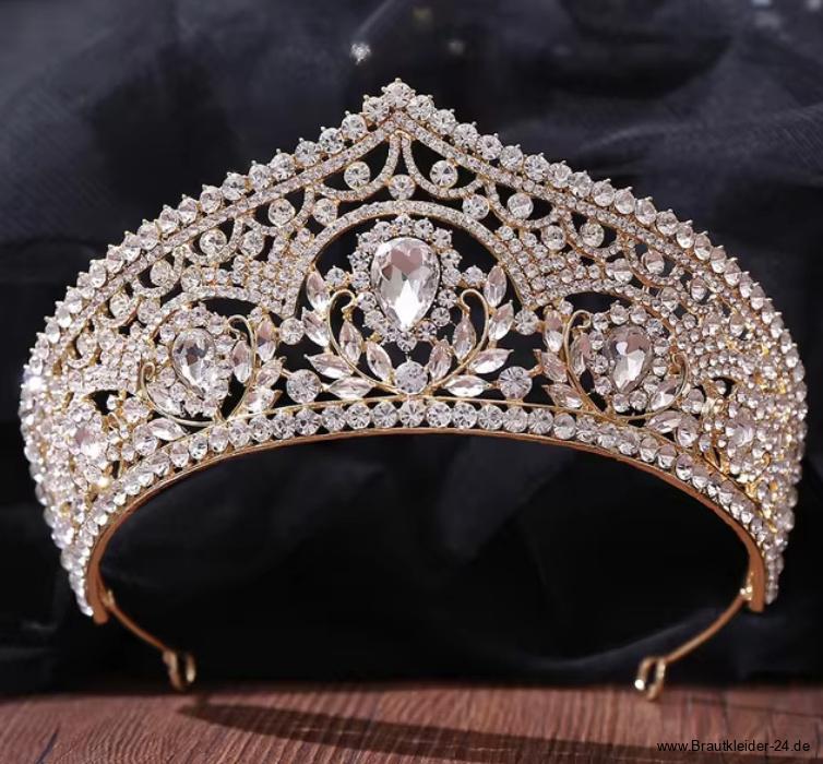 Chenoa Braut Tiara in&nbsp;Gold