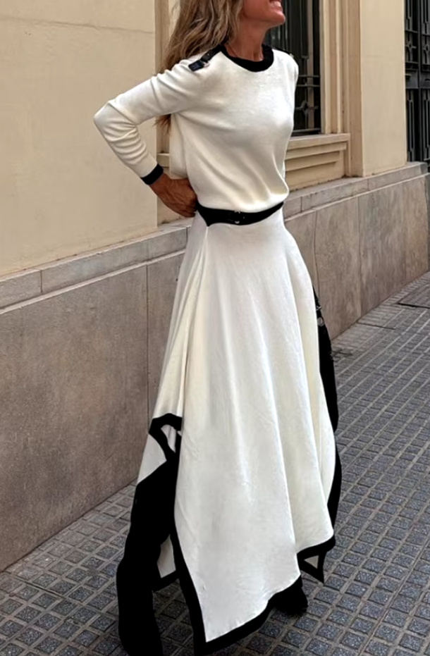 Herbst Frühling Damen Zweiteiler Dorothee in&nbsp;Weiß