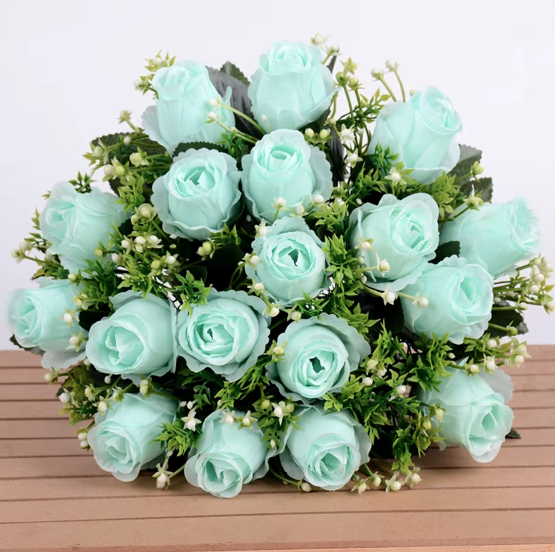 Rosen Strauß Hochzeit Bouquet Brautstrauß mit 18 Rosen Debora&nbsp;Hellgrün