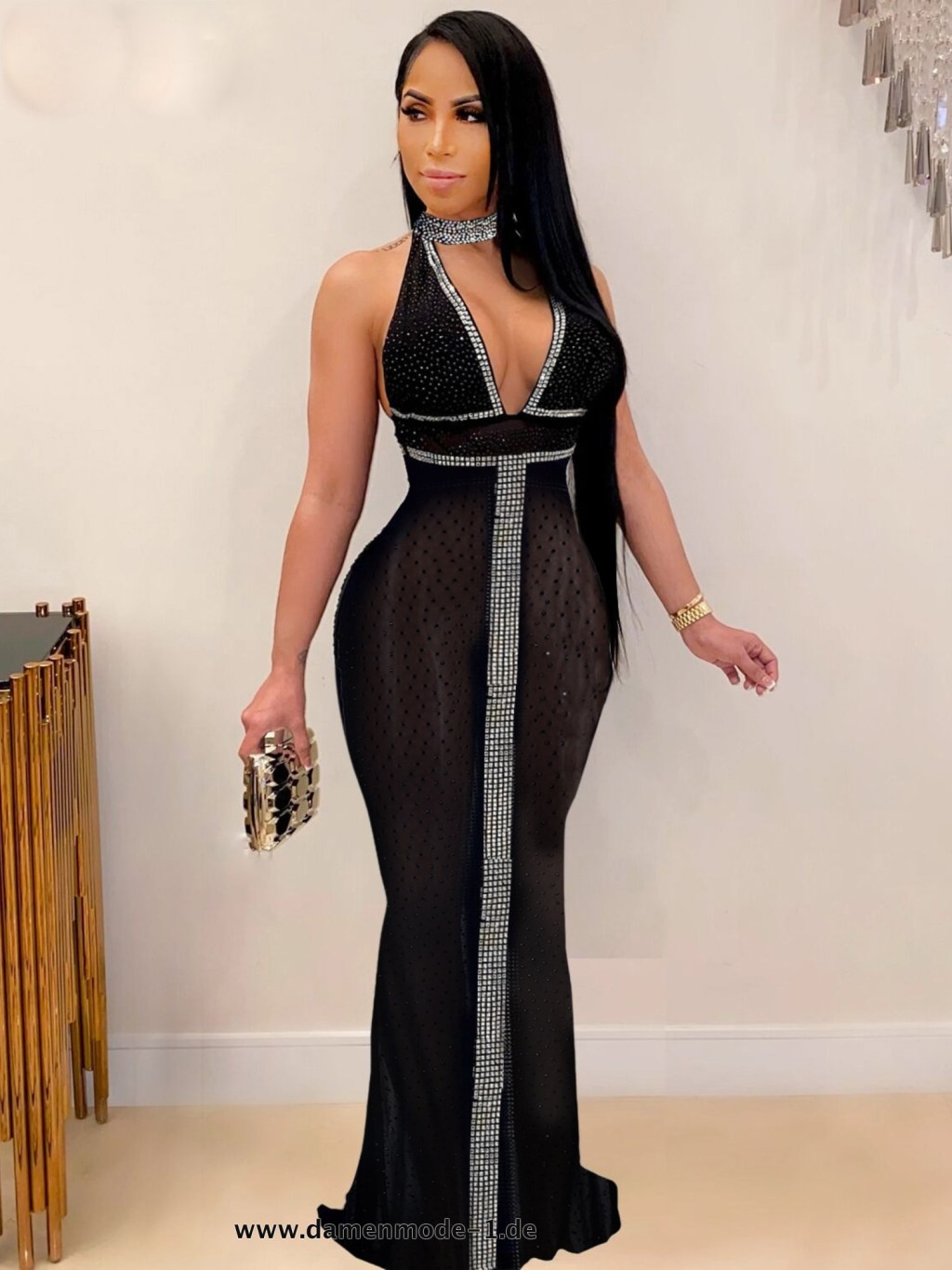 Langes Meerjungfrau Kleid für&nbsp;Damen