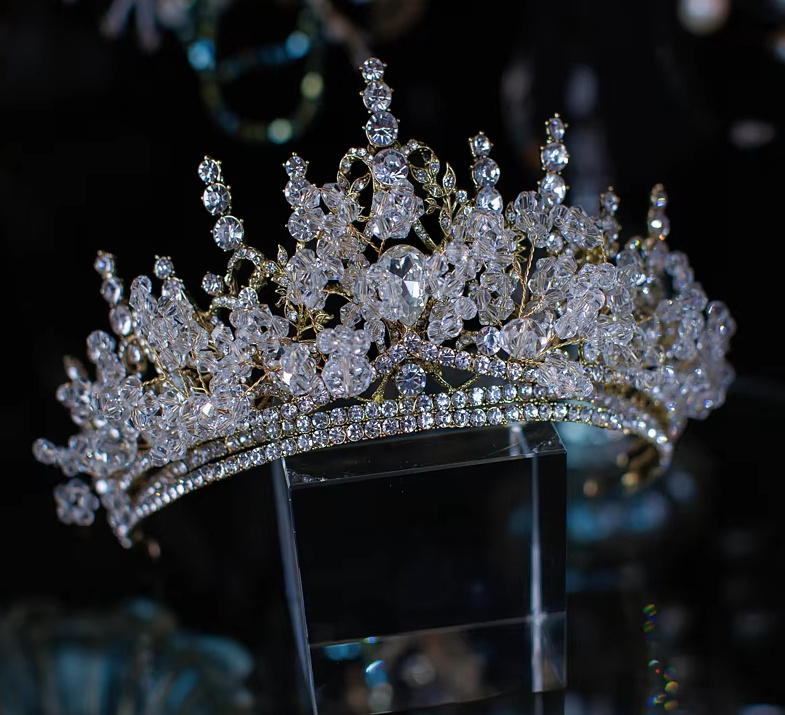 Kristall Braut Tiara Diadem Beixing&nbsp;Kopfschmuck