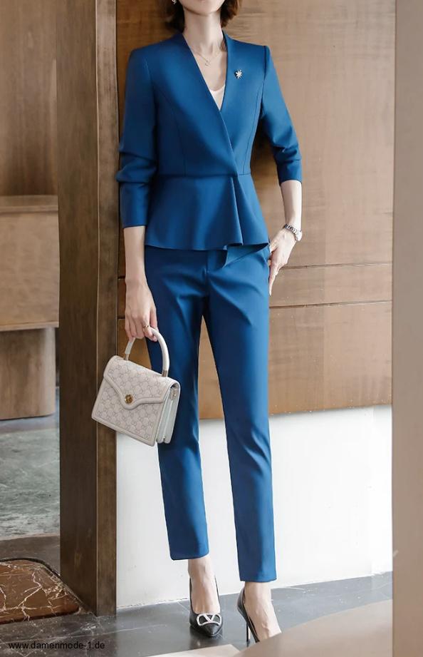 Business Damen Hosenanzug Ariel Elegant in&nbsp;Marineblau