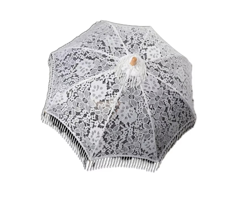 Brautschirm Emilie mit&nbsp;Spitze