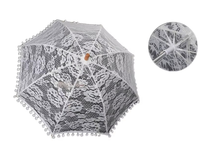 Brautschirm Enya mit&nbsp;Spitze