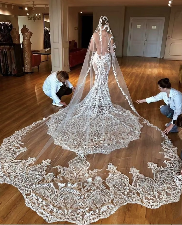 Brautschleier Elonie 3 M mit&nbsp;Schpitze