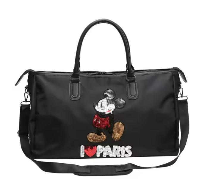 Große Disney Reisetasche in&nbsp;Schwarz