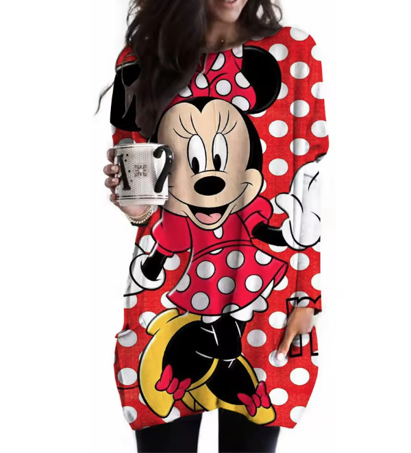 Oversize Disney women’s sweater Elea&nbsp;red