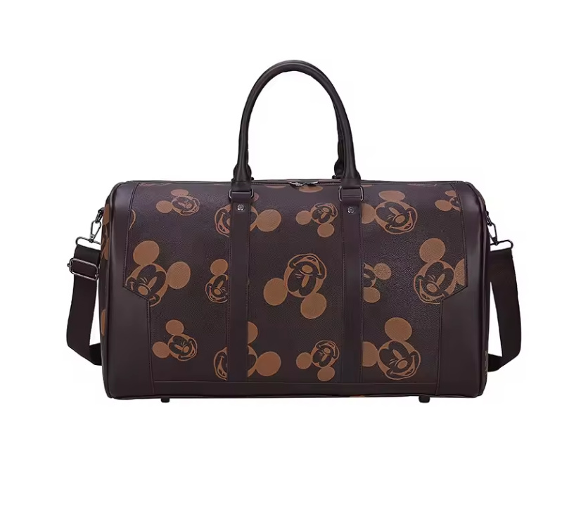 PU Leder Disney Reisetasche in&nbsp;Braun