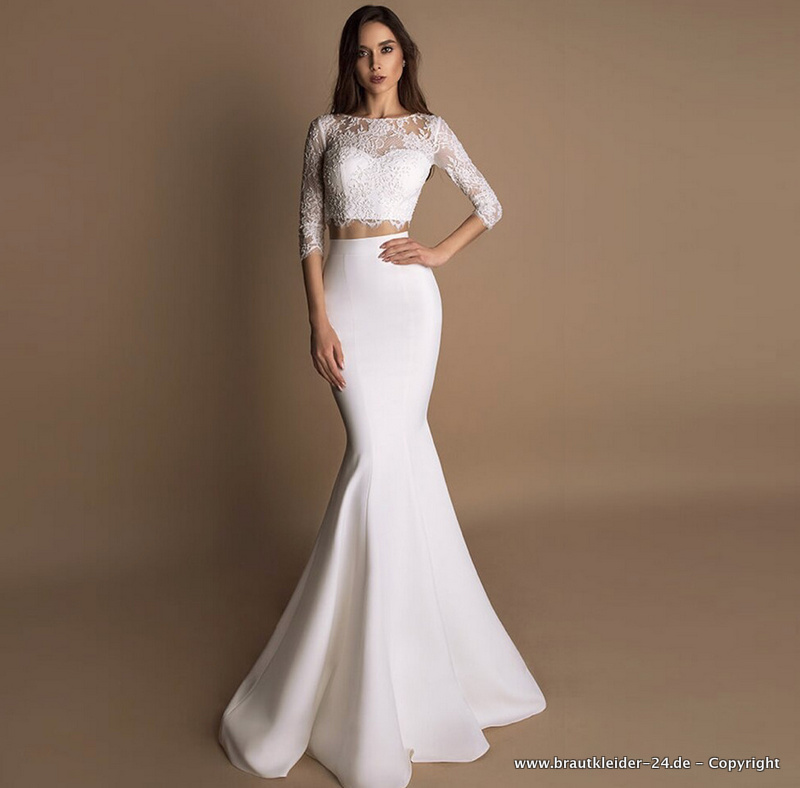 Zweiteiliges Meerjungfrau Brautkleid Mariela Elegant und Sexy&nbsp;Lang