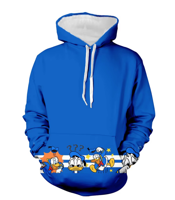 Unisex Cartoon Disney Hoodie in&nbsp;Navyblau