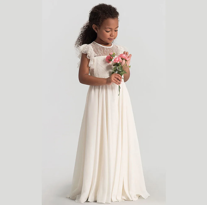 Boho Style Blumenmädchenkleid Amalia