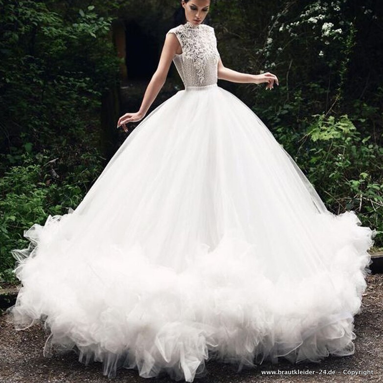 Ball Linie Brautkleid Ricarda mit&nbsp;Spitze