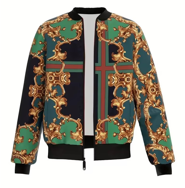 3D Print Herren Bomber Jacke&nbsp;Aloha
