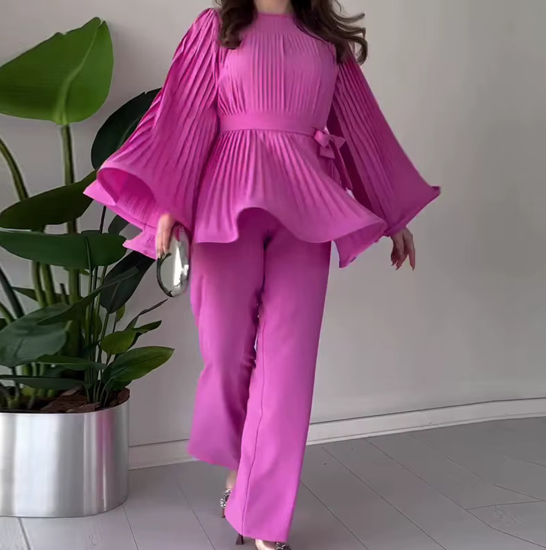 Damen Outfit Zweiteiler für Hochzeitsgäste und Event in&nbsp;Pink