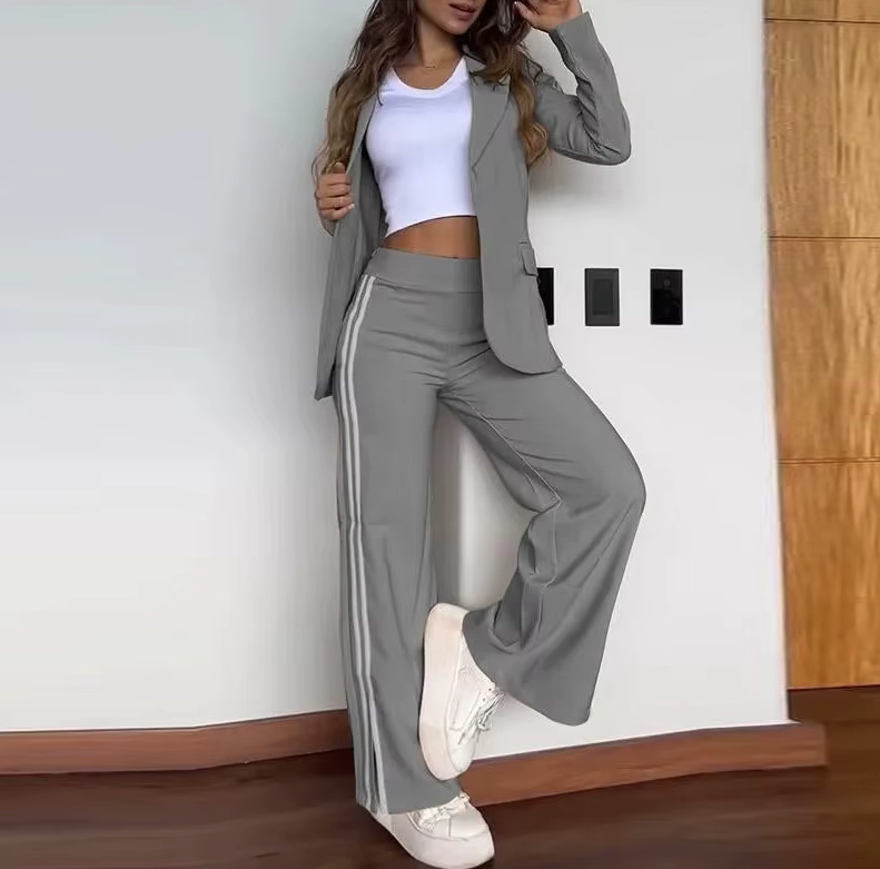 Damen Zweiteiler 2025 für Damen Leger in&nbsp;Silbergrau