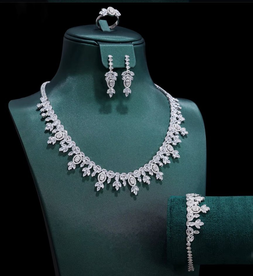 Dubai Style Brautschmuck Set Felice&nbsp;Vierteilig