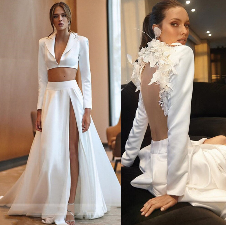 Hochzeits Outfit Chenoa für die Braut Standesamtmode&nbsp;Zweiteiler