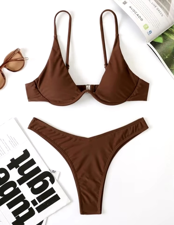 Sexy Triangle Bügel Push Up Bikini 2025 Vika&nbsp;Braun