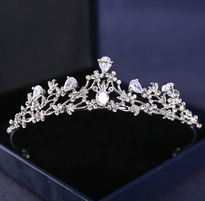 Barock Vintage Braut Tiara&nbsp;Baldrun