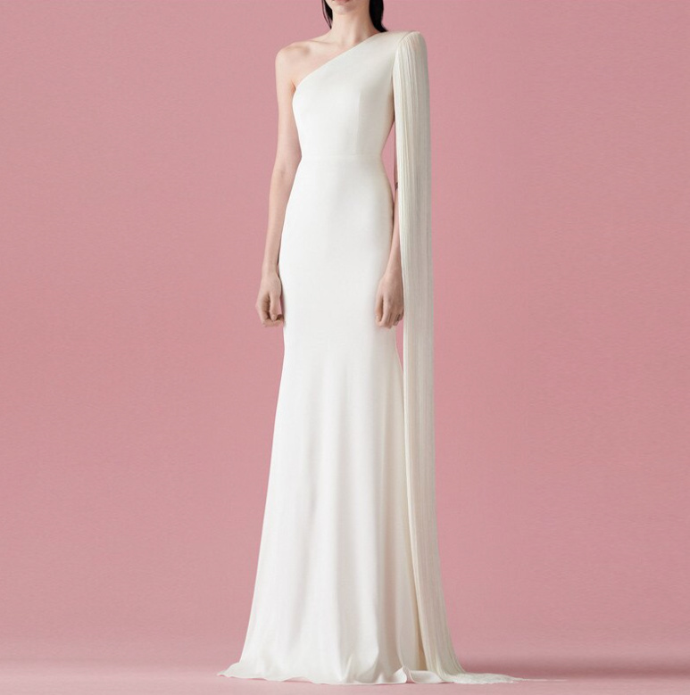 Runway One Shoulder I Linie Brautkleid&nbsp;Cosima