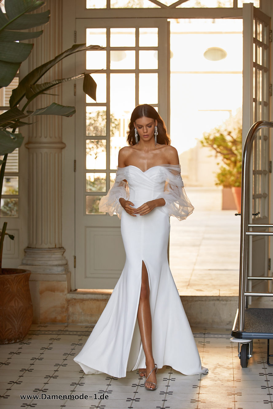 Schulterfreies Damen Maxi Abendkleid&nbsp;Bodenlang