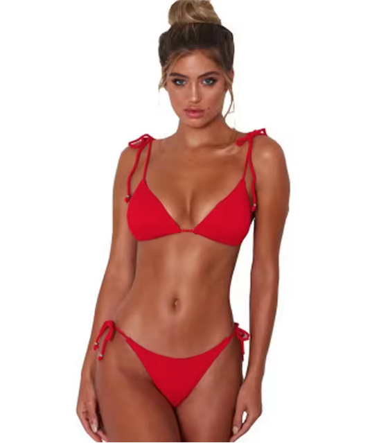 Brasilianischer Triangle Bikini 2025 Tallulah&nbsp;Rot