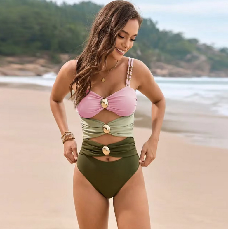 Sexy Cut Out Badeanzug 2025 Tamina Rosa&nbsp;Grün