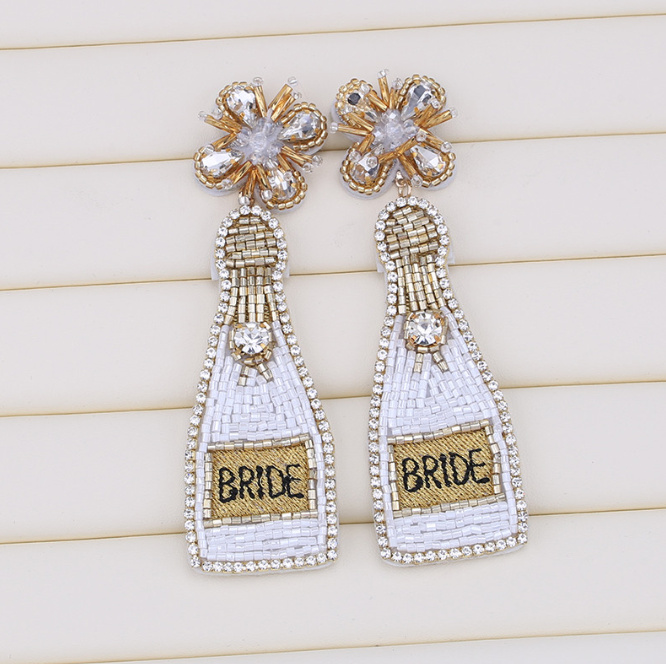 Boho Perlen Braut Ohrringe&nbsp;Elektra