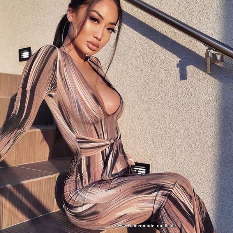 Sexy Kleid für Damen mit&nbsp;V-Ausschnitt