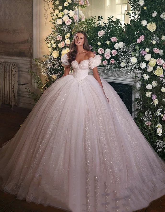 Klassisches Prinzessin Brautkleid Athina&nbsp;Schulterfrei