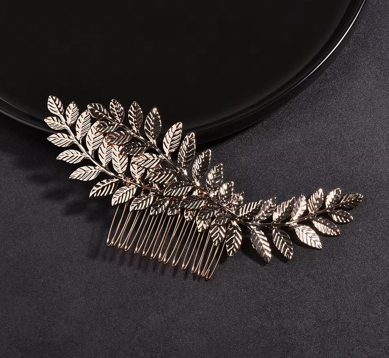 Braut Haarkamm Haarschmuck Daniela&nbsp;Gold