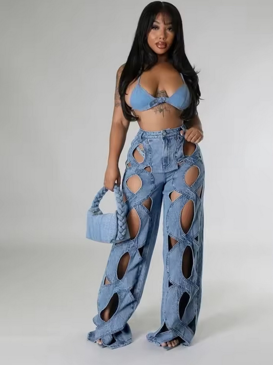 Crazy Cut Damen Jeans 2025&nbsp;Blau