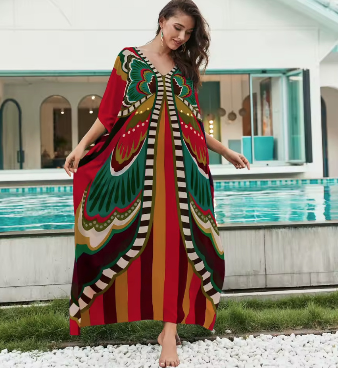 A Linie Oversize Strandkleid 2025 Cover Up Kleid&nbsp;Serafine