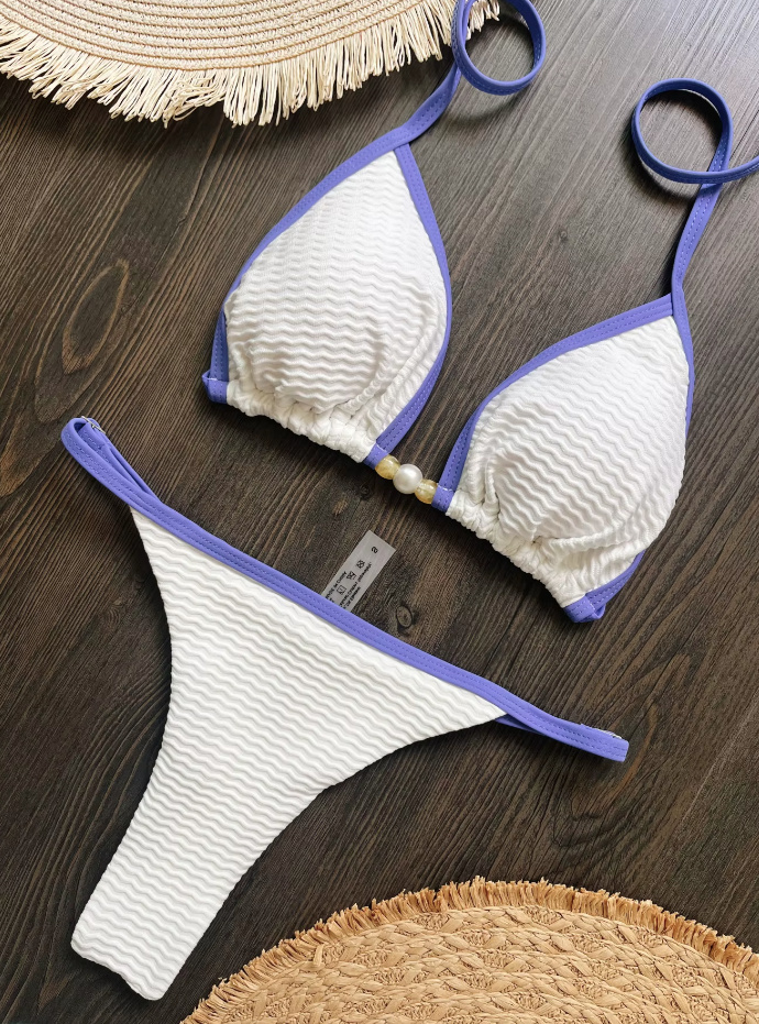 Halterneck Tanga Bikini 2025 Susann Weiß