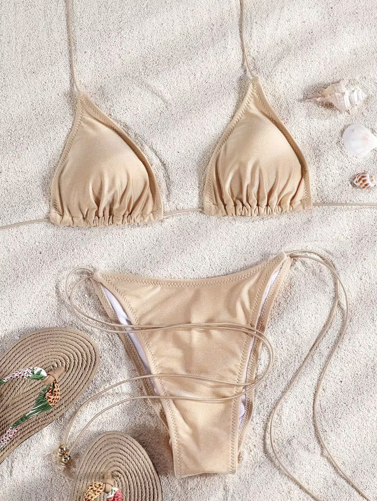 Sexy brasilianischer Bikini in Ivory Für selbstbewusste&nbsp;Strandmomente