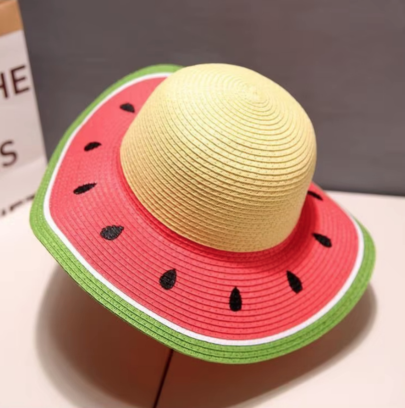 Wassermelone Damen Sommerhut Strohhut 2025&nbsp;Sinah