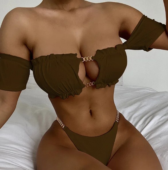 Bandeau Bustie Bikini 2025 Siri&nbsp;Braun