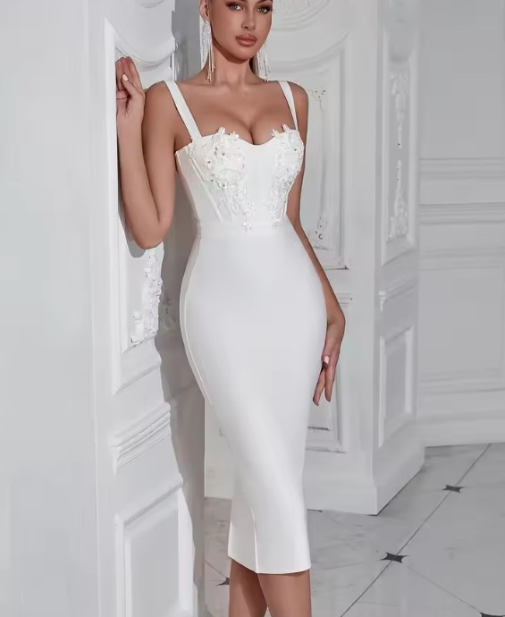 Bleistift Standesamt Brautkleid Marlies Wadenlang mit&nbsp;Spitze