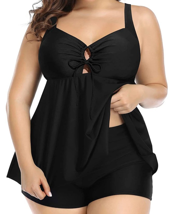 Plus Size Damen Tankini 2025 Suzanne&nbsp;Schwarz