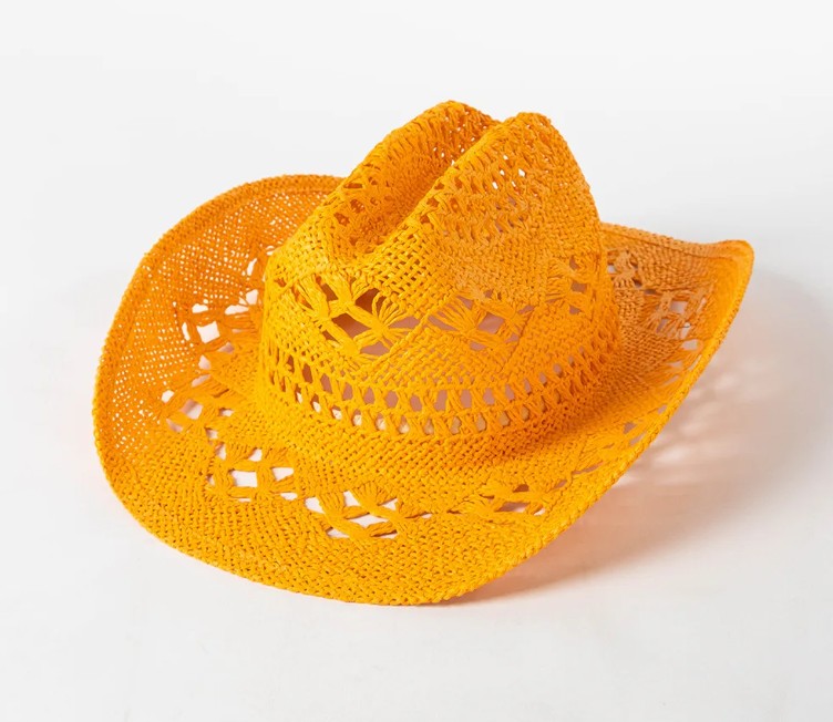 Western Cowboy Hut Sommerhut 2025 in&nbsp;Orange