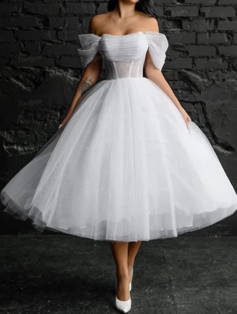 A Linie Vintage Style Brautkleid Dido&nbsp;Wadenlang
