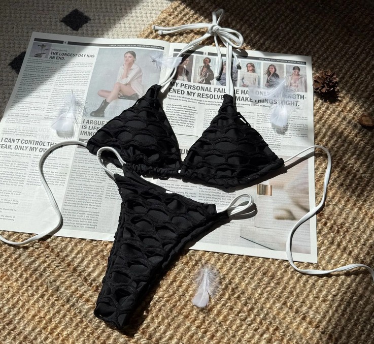  Halterneck Cut Out Bikini 2025 Sigrun&nbsp;Schwarz