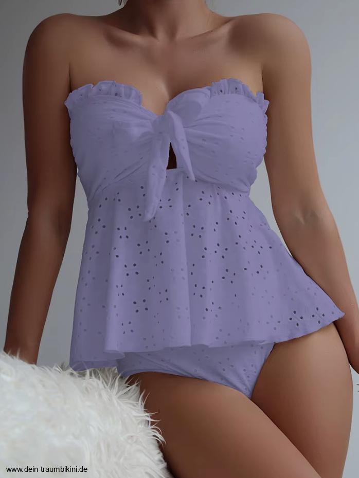 Beach Wear Bandeau Damen Tankini 2025 Vivien&nbsp;Lila