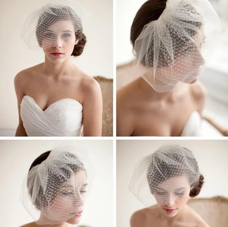 Kurzer Braut Schleier&nbsp;Dorina