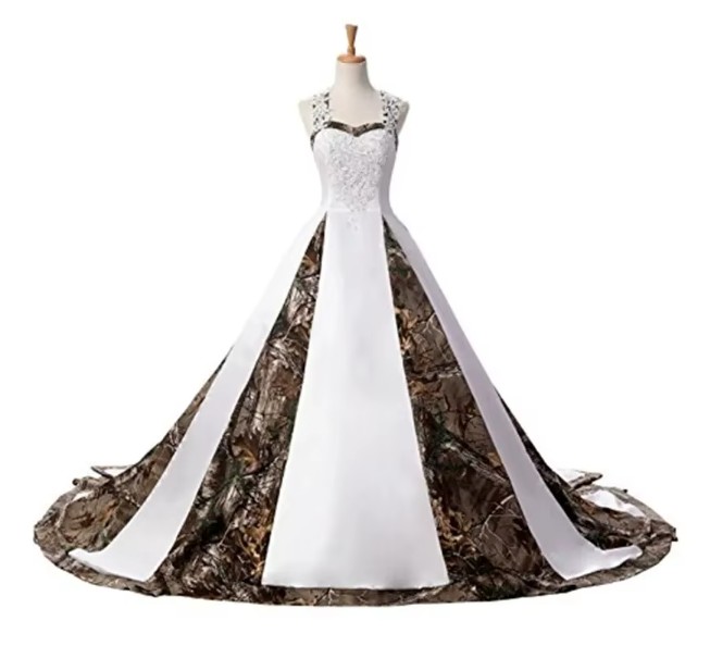 A Linie Prinzessin Brautkleid Ida mit Spitze und&nbsp;Applikationen