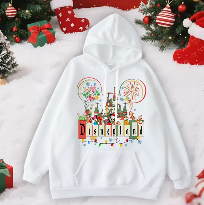 Disneyland Damen Weihnachtspullover in&nbsp;Weiß