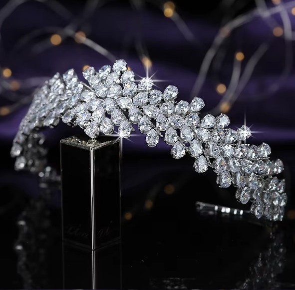 Prinzessin Zirkonia Braut Diadem&nbsp;Emilie