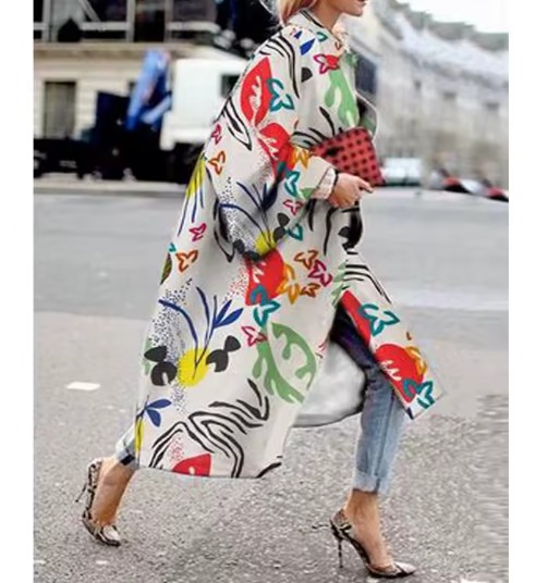 Streetwear Damen Herbst – Frühling Mantel Elani&nbsp;Pink