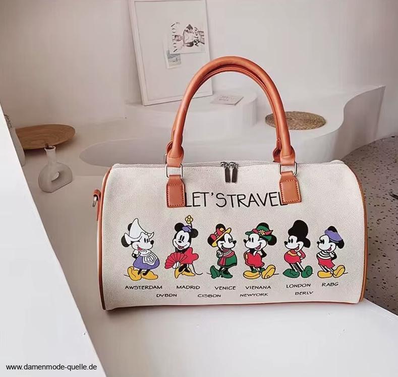 Cartoon Disney Reisetasche in&nbsp;Beige