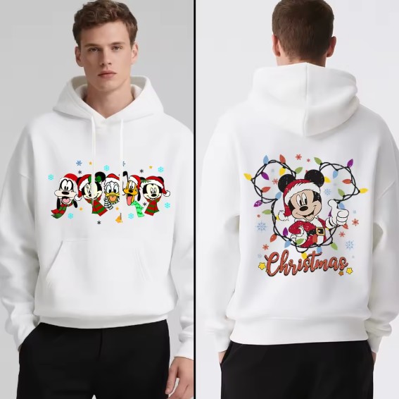 Disney Mickey & Friends Herren Weihnachtspullover Nr2